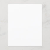 Rote und orangefarbene Maschenformen mit überlappe Flyer (Hinten)