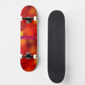 Rote und orangefarbene Skateboards (Vorderseite)