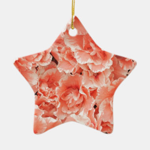 Rote und rosa Azalee Keramikornament