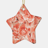 Rote und rosa Azaleen Keramikornament (Links)
