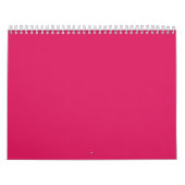 Rote und rosa Blume mit üppig grünem l Kalender (Titelbild)