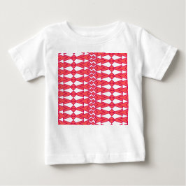 Rote und rosa Bowties Baby T-shirt