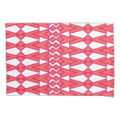 Rote und rosa Bowties Kissenbezug (Vorderseite)