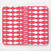 Rote und rosa Bowties Mousepad (Vorne)