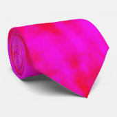 Rote und rosa Gefärbte Krawatte, Krawatte (Gerollt)