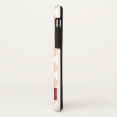 Rote und rosa Girls Hamster Case-Mate iPhone Hülle (Hinten/Links)