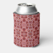Rote und rosa Herzen Dosenkühler (Kanne Rückseite)