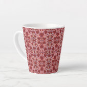 Rote und rosa Herzen Milchtasse (Linke Ecke)