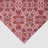 rote und rosa Herzen Seidenpapier (Ausschnitt)