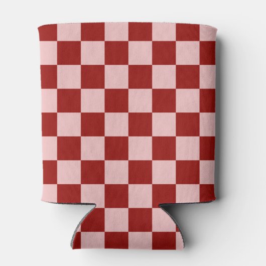 Rote und rosa Karton Dosenkühler (Rückseite)