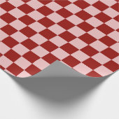 Rote und rosa Karton Geschenkpapier (Ecke)