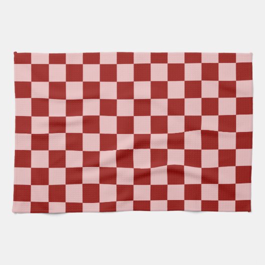 Rote und rosa Karton Geschirrtuch (Horizontal)
