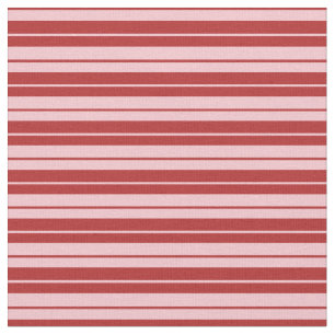 Rote und rosa Linien/Streifen-Muster Stoff