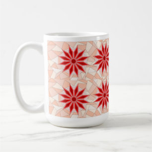 ROTE UND ROSA MIX-TASSE GEBURTSTAG KAFFEETASSE