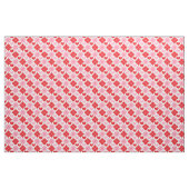 Rote und rosa Raute Herzmuster Stoff (Yard (91,4 cm))