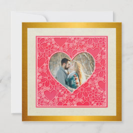 Rote und rosafarbene blumenreiche Herzen Valentins