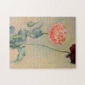 Rote und rosafarbene Popstars Monet Fine Art Puzzle (Horizontal)