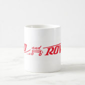 Rote und Rover-Logo-Tasse Kaffeetasse (Mittel)