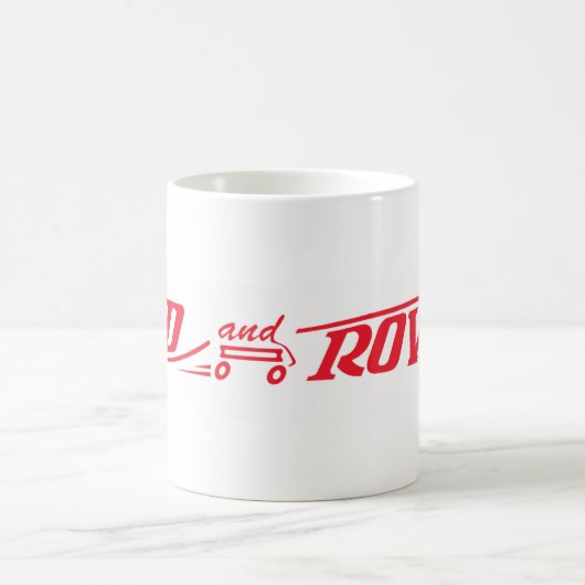 Rote und Rover-Logo-Tasse Kaffeetasse (Mittel)