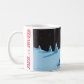 Rote und Rover Weihnachts-Star-Tasse Kaffeetasse (Links)