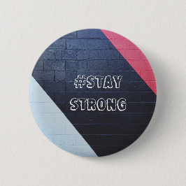 rote und schwarze abstrakte geometrische/bleibe button