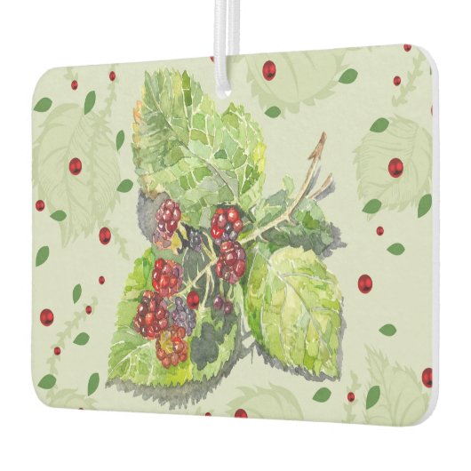 rote und schwarze BlackBerry Autolufterfrischer (Links)