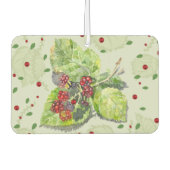 rote und schwarze BlackBerry Autolufterfrischer (Vorderseite)