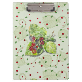 rote und schwarze BlackBerry Klemmbrett