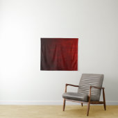 Rote und schwarze Blumentextilien Wandteppich (Beispiel (Horizontal))