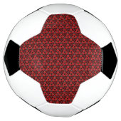 Rote und Schwarze Blütenshow - Fußballball Fußball (Gedreht)