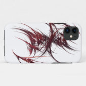 rote und schwarze Fasern Case-Mate iPhone Hülle (Rückseite (Horizontal))