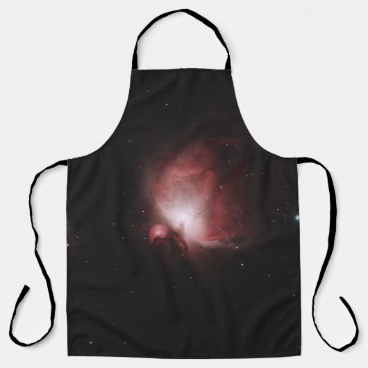 ROTE UND SCHWARZE GALAXIE MIT STERNEN SCHÜRZE (Vorderseite)