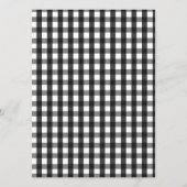 Rote und schwarze Karo Karte (Rückseite)