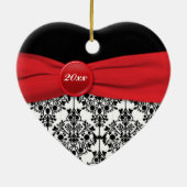 Rote und schwarze keramik ornament (Hinten)