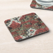 Rote und schwarze Korallenschlange Untersetzer (Linke Seite)