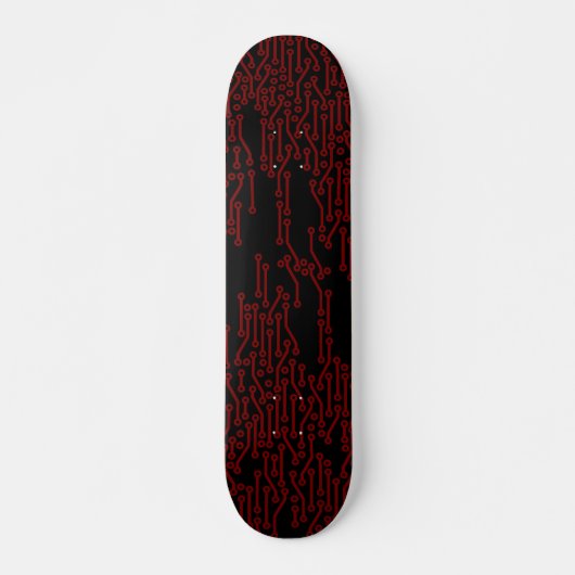 Rote und schwarze skateboard (Vorne)
