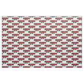 Rote und schwarze Stenograf Steno Stoff (Fat Quarter (45,7 x 55,9 cm))
