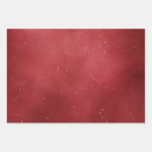 Rote und schwarze Tafeln Weihnachten zusammengeste Geschenkpapier Set (Vorderseite 3)