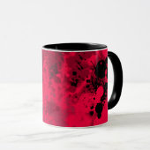 Rote und schwarze Tasse (VorderseiteRechts)