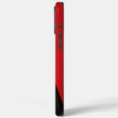 Rote und schwarze Telefongehäuse Case-Mate iPhone Hülle (Rückseite / Links)