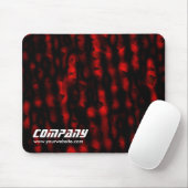 Rote und schwarze Textur, Geschäft Mousepad (Mit Mouse)