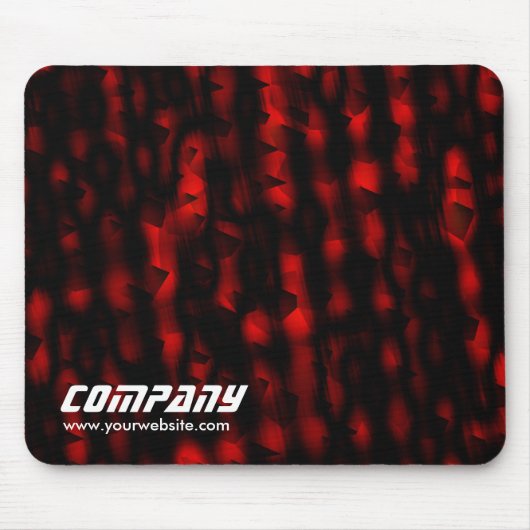 Rote und schwarze Textur, Geschäft Mousepad (Vorne)