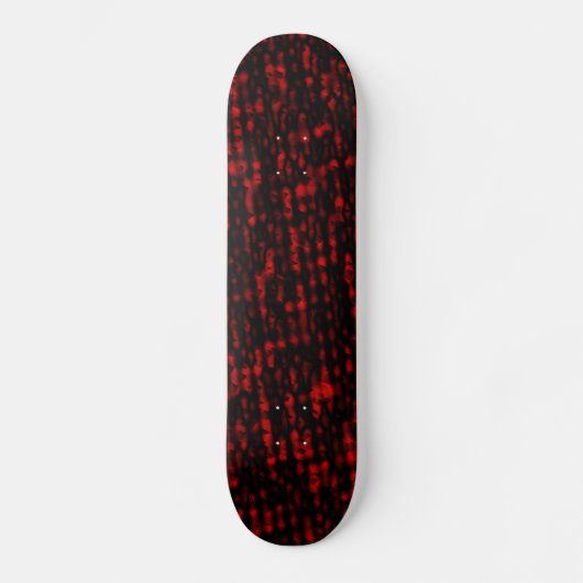 Rote und Schwarze Textur Skateboard (Vorderseite)
