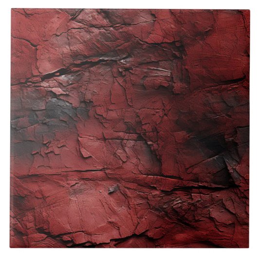 Rote und schwarze Wand Fliese