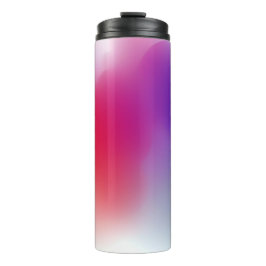 Rote und violette Mischungen Thermosbecher