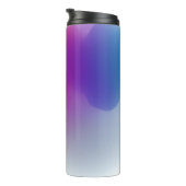 Rote und violette Mischungen Thermosbecher (Nach rechts gedreht)