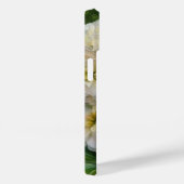 Rote und weiße Blume Art Phone Case (Rückseite / Rechts)