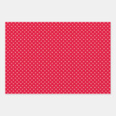 Rote und weiße Geschenkpapierbögen Geschenkpapier Set (Vorderseite 3)