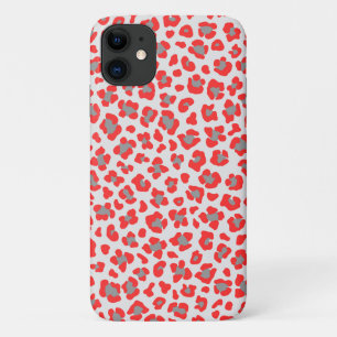 Rote und Weiße Grafik Kunst Case-Mate iPhone Hülle