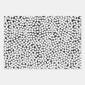 Rote und weiße Herzen Geschenkpapier Set (Vorderseite 3)